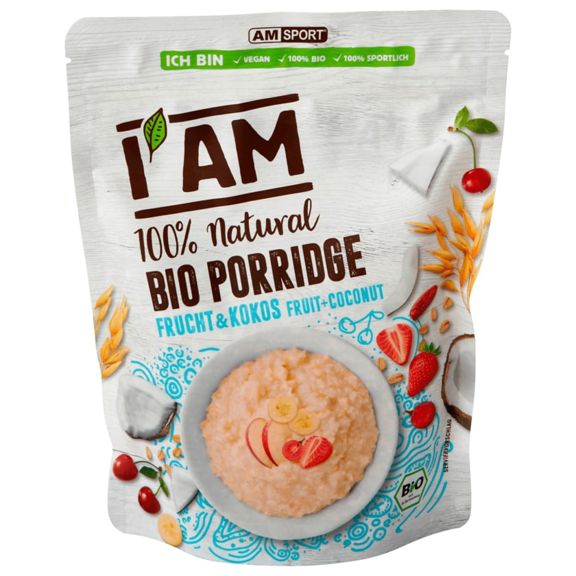I Am Sport Bio Porridge Frucht & Kokos 350g